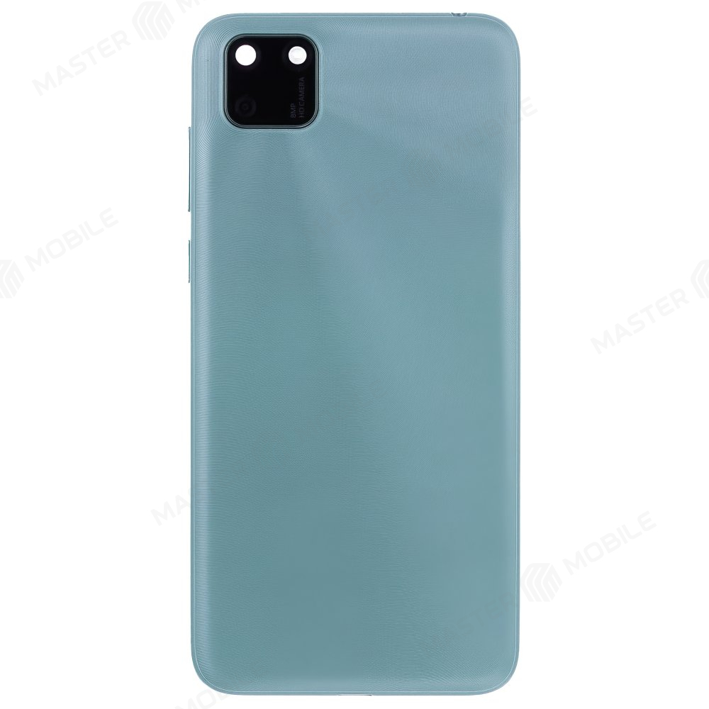 Задняя крышка для Huawei Honor 9S (DUA-LX9) / Y5p (DRA-LX9) (зеленый) (в сборе со стеклом камеры)