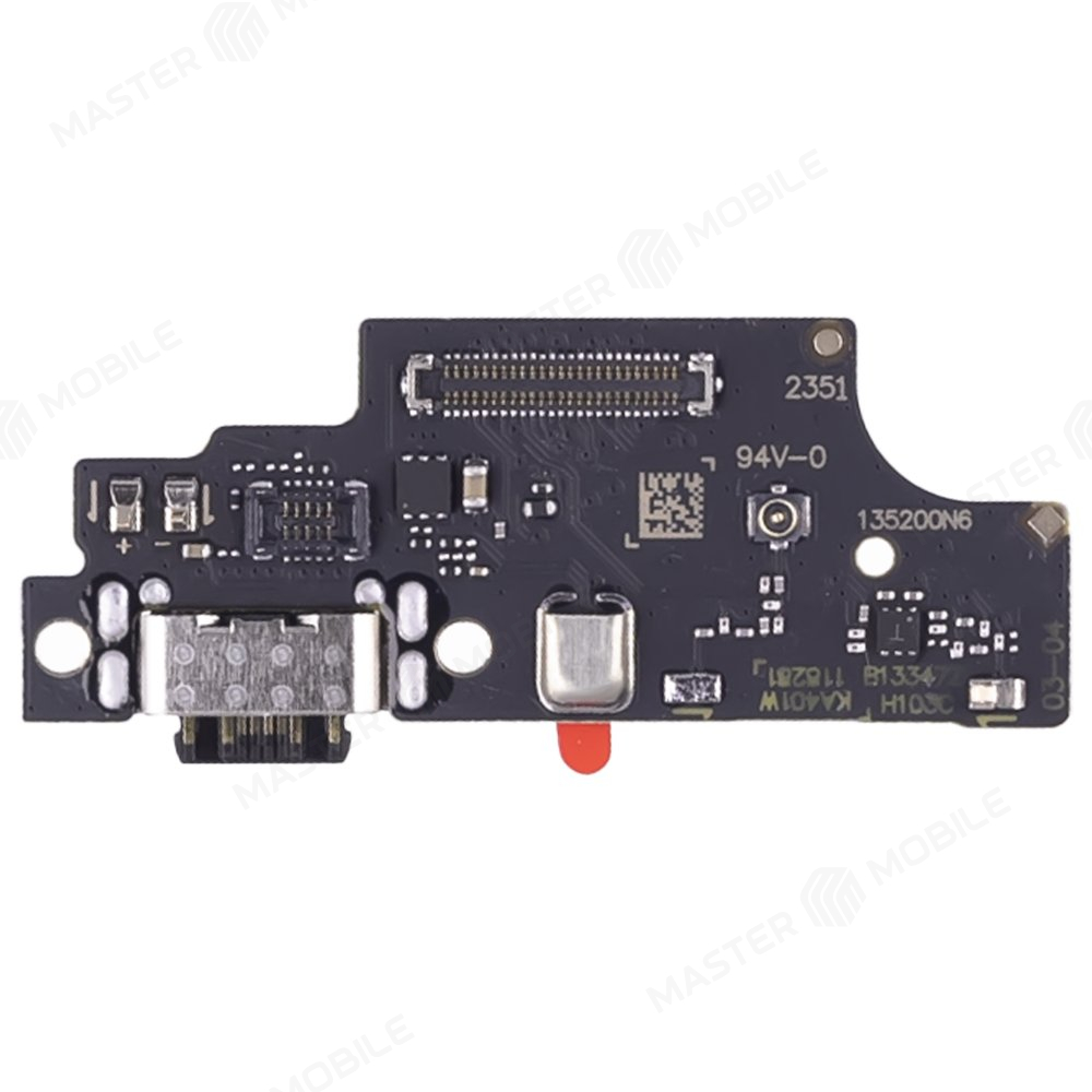 Нижняя плата для Xiaomi Poco M6 Pro 4G (2312FPCA6G) с комп. + разъем зарядки + микрофон (ORIG100)