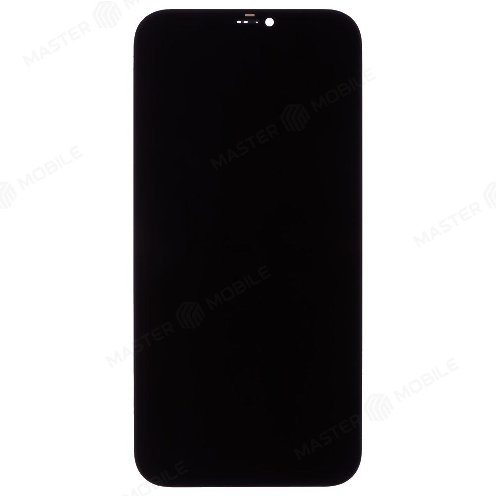 Дисплей для Apple iPhone 12 Pro Max + тачскрин (черный) (ORIG) (Переклейка)