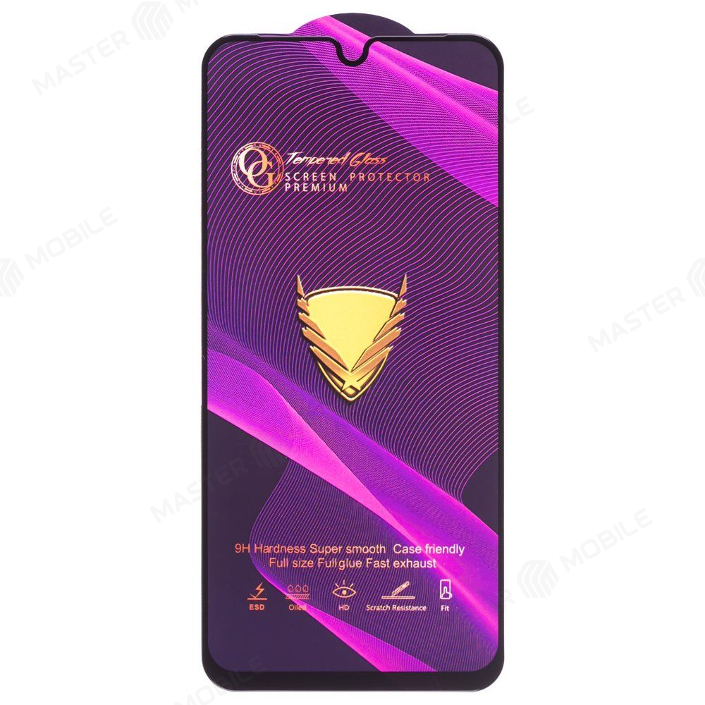 Защитное стекло OG Glass (3 в 1) для Samsung A165 Galaxy A16 4G (черный)