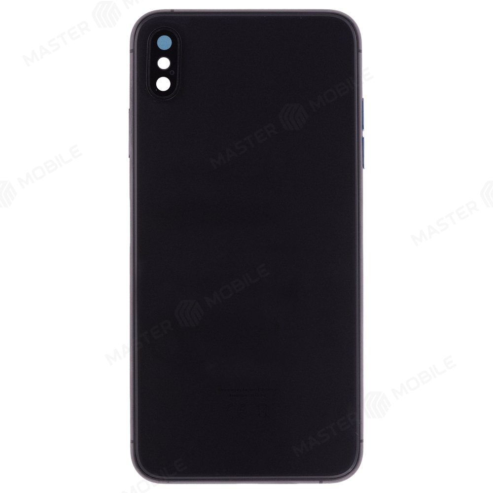 Корпус для Apple iPhone Xs Max (серый) (Premium)