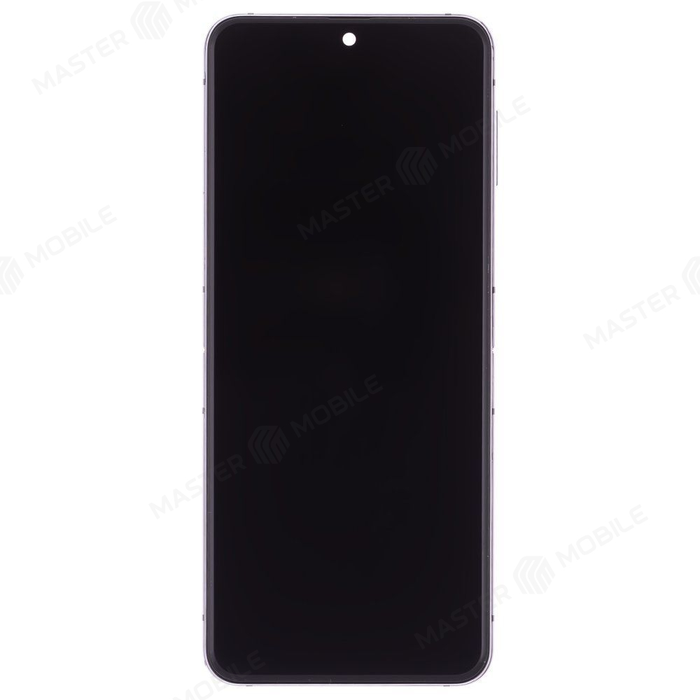 Дисплей для Samsung F731 Galaxy Z Flip 5 + тачскрин (внутренний) (черный) (в рамке) (In-Cell) (не сгибается)