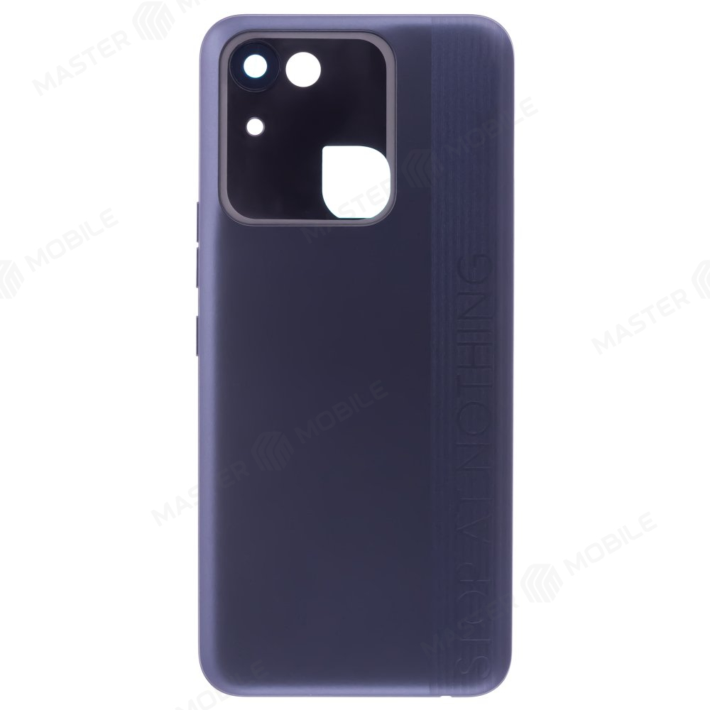 Задняя крышка для Tecno Spark 8C (KG5N) (черный)