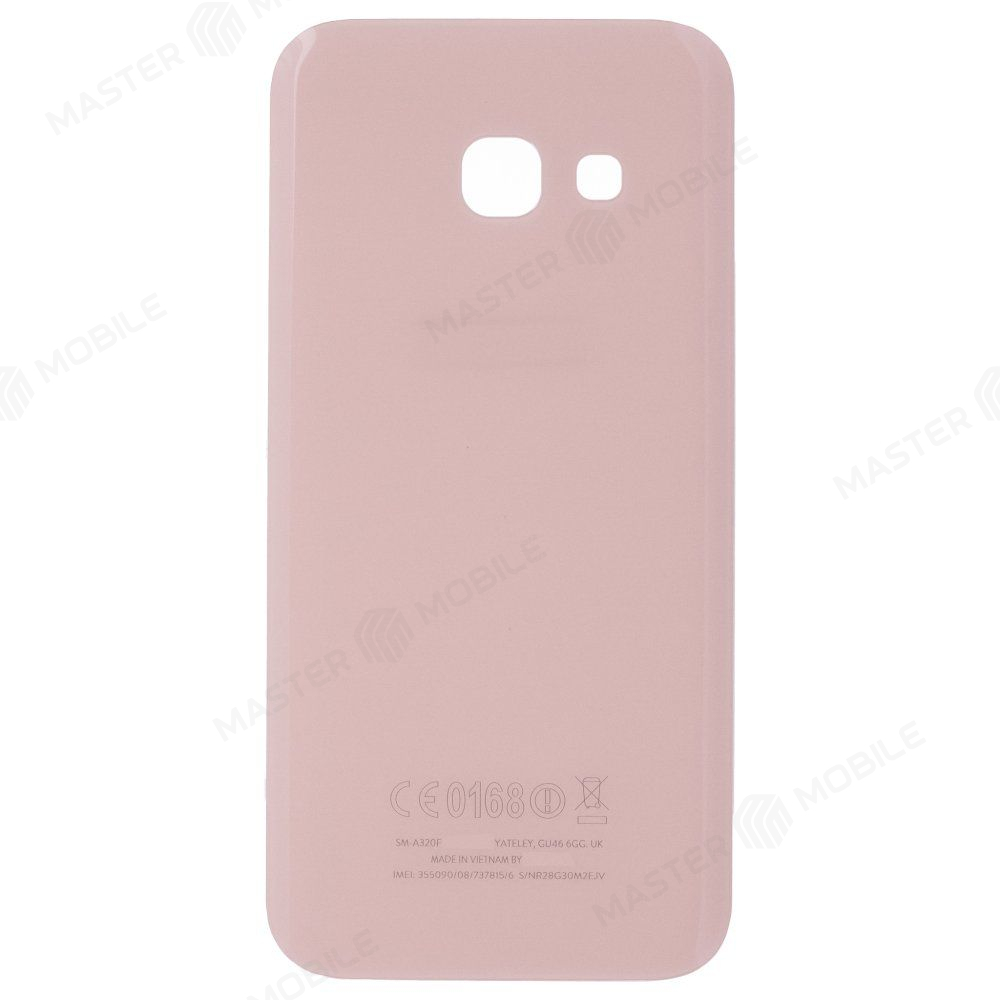 Задняя крышка для Samsung A320 Galaxy A3 (2017) (розовый)