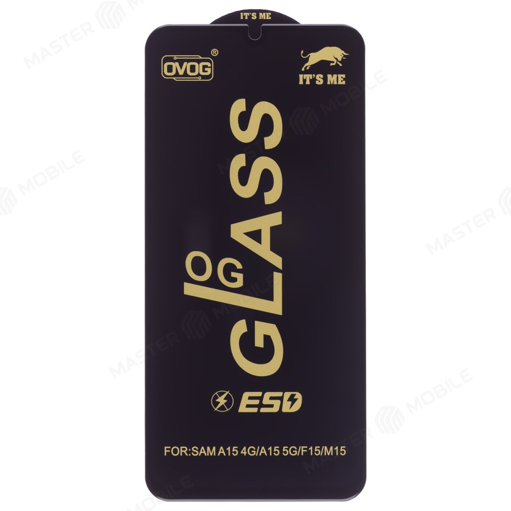 Защитное стекло OG Glass для Samsung A155 Galaxy A15 4G (черный)