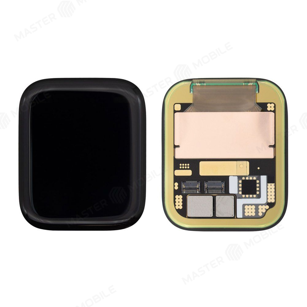 Дисплей для Apple Watch 7 (45 мм) + тачскрин (черный) (ORIG)