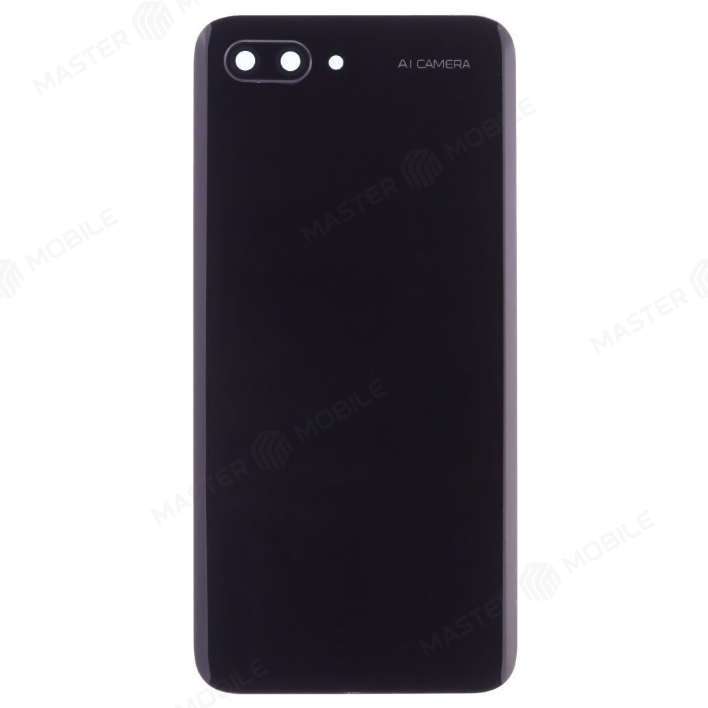Задняя крышка для Huawei Honor 10 (COL-L29) (черный) (в сборе со стеклом камеры)