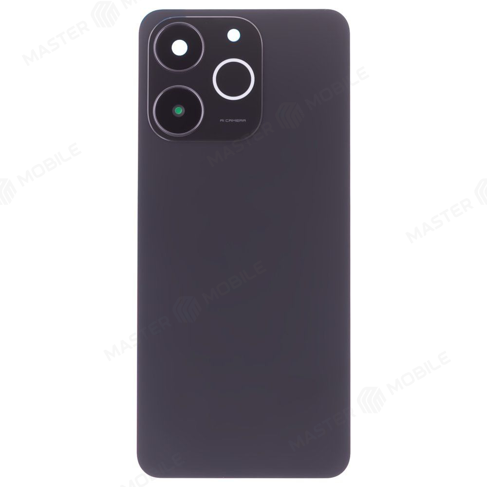Задняя крышка для Realme Note 70 (RMX5313) (черный) (в сборе со стеклом камеры) (ORIG100)