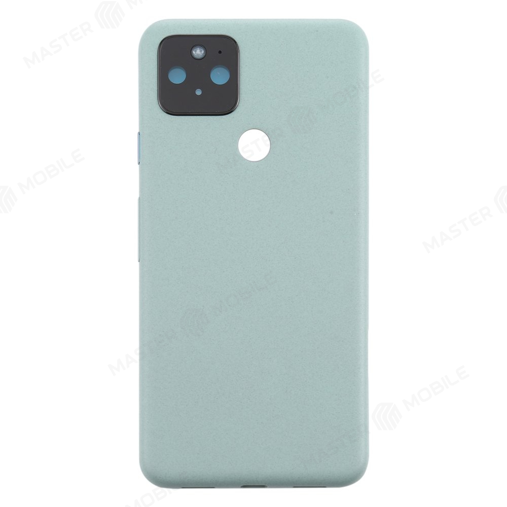 Задняя крышка для Google Pixel 5 (зеленый) (в сборе со стеклом камеры)