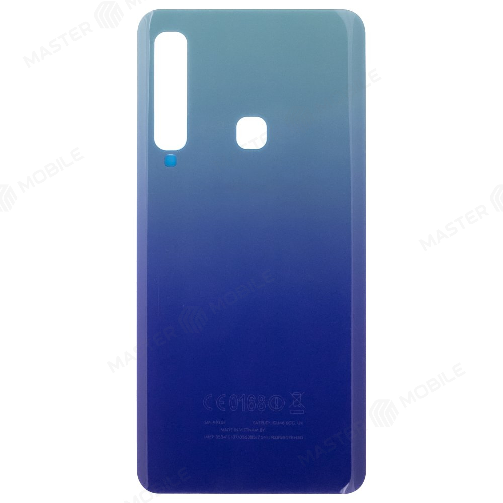Задняя крышка для Samsung A920 Galaxy A9 (2018) (синий)