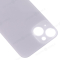 Задняя крышка для Apple iPhone 14 (белый) (с широким отверстием) (Premium) фото №3