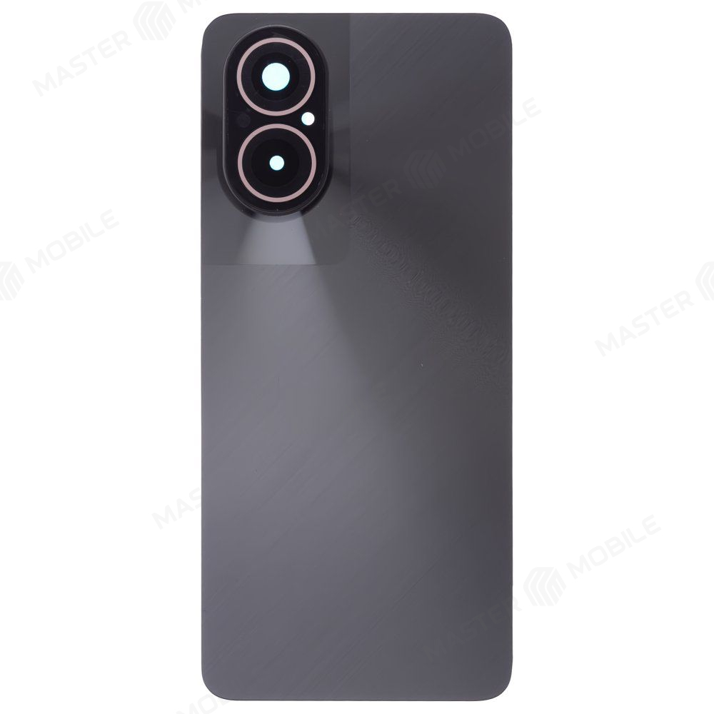 Задняя крышка для Realme C67 4G (RMX3890) (черный) (в сборе со стеклом камеры)