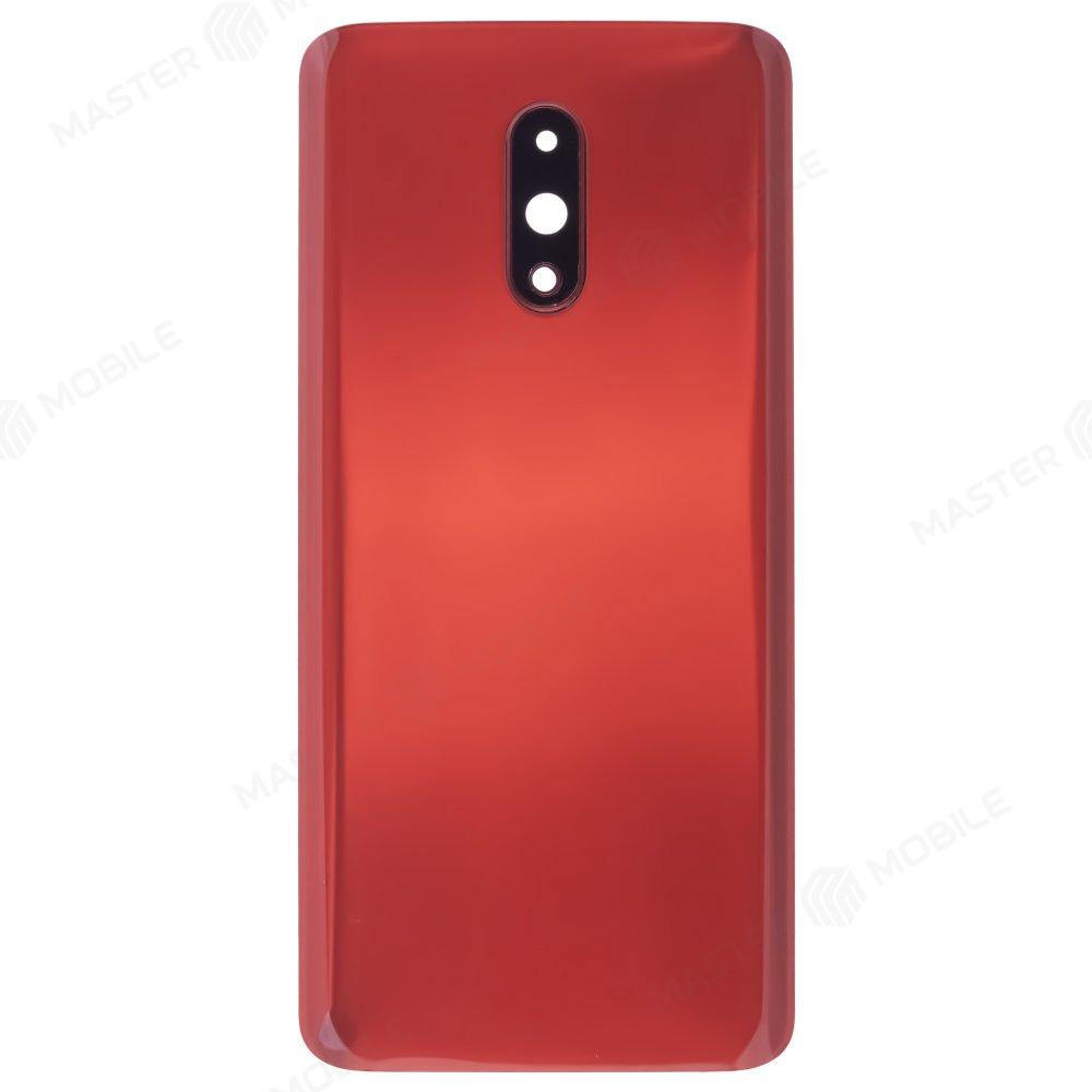 Задняя крышка для OnePlus 7 (красный) (в сборе со стеклом камеры)