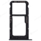 Держатель сим-карты для Huawei Honor 9 Lite (LLD-L31) (черный) фото №1