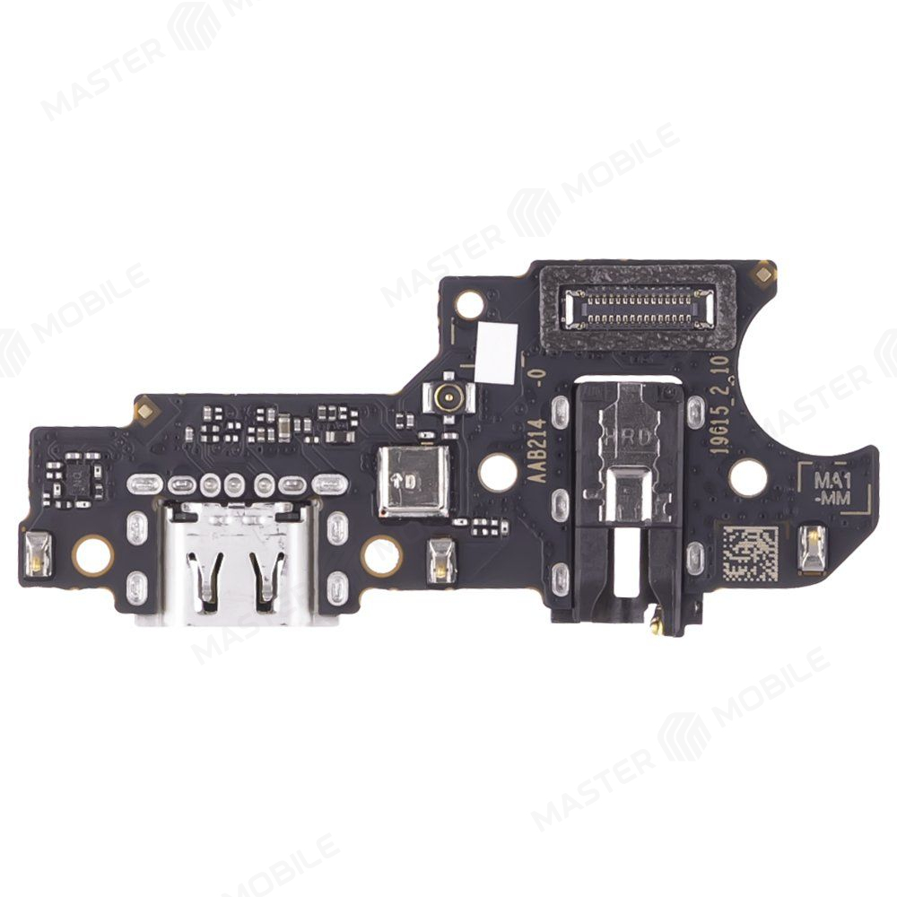 Нижняя плата для Realme C21Y (RMX3261/RMX3263) / C25Y (RMX3269) с комп. + разъем зарядки + микрофон (ORIG100)