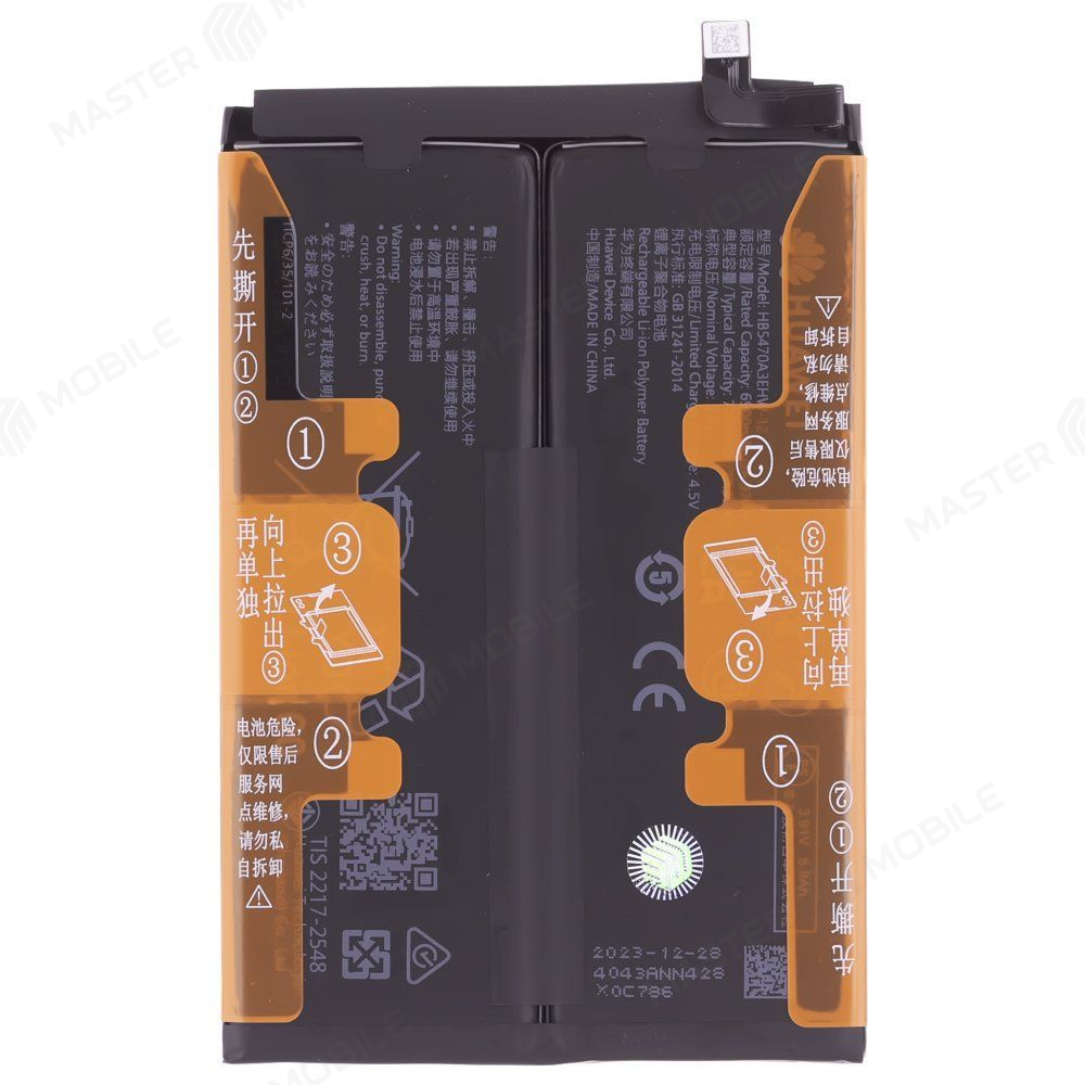 Аккумулятор для Huawei Nova Y91 (STG-LX1) (HB5470A3EHW-12) (ORIG100) (SP)