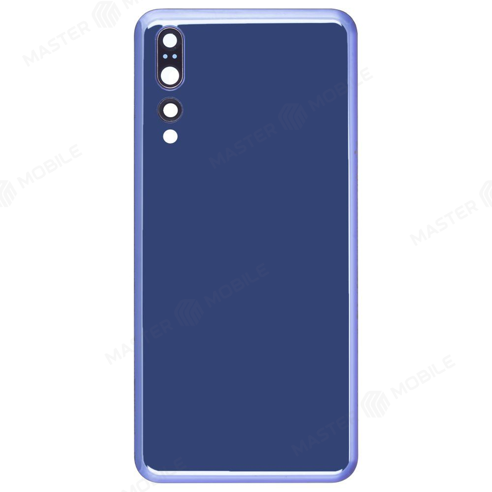 Задняя крышка для Huawei P20 Pro (CLT-L29) (синий) (в сборе со стеклом камеры)