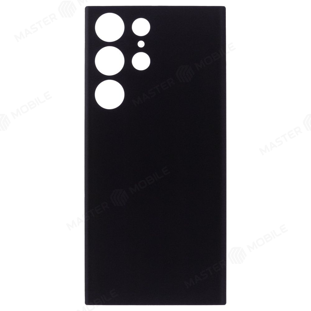 Задняя крышка для Samsung S918 Galaxy S23 Ultra (черный)