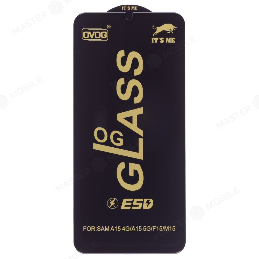 Защитное стекло OG Glass для Samsung A155 Galaxy A15 4G (черный)