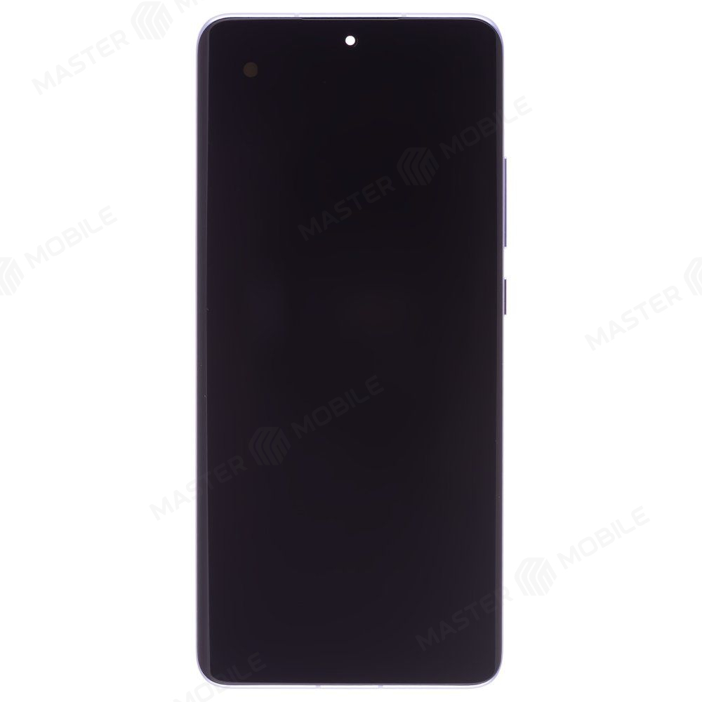 Дисплей для Xiaomi 12 (2201123G) / 12X (2112123AG) + тачскрин (фиолетовый) (в рамке) (ORIG100) (SP)