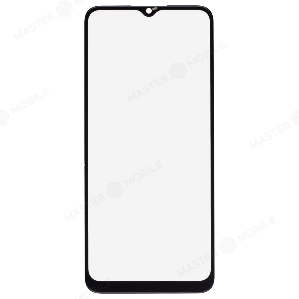 Стекло модуля для Samsung A025 Galaxy A02s / A035 Galaxy A03 / A037 Galaxy A03s + OCA (черный)