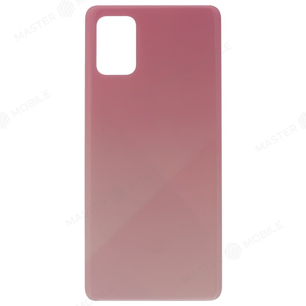 Задняя крышка для Samsung A715 Galaxy A71 (розовый)