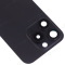 Задняя крышка для Apple iPhone 15 Pro (черный) (в сборе со стеклом камеры) (Premium) фото №3