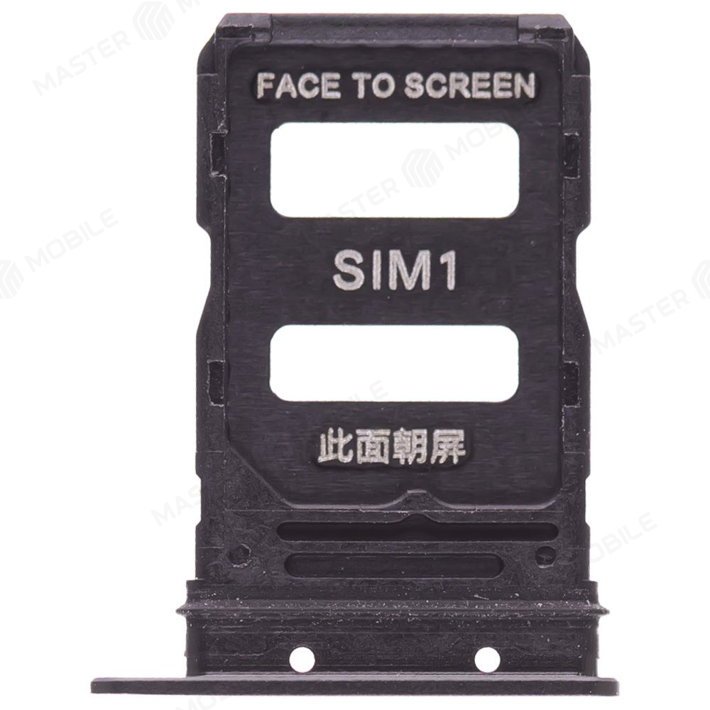 Держатель сим-карты для Xiaomi 15 (24129PN74G) (черный)