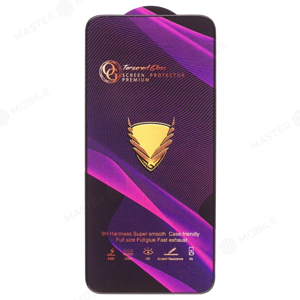 Защитное стекло OG Glass (3 в 1) для Xiaomi Redmi Note 15 Pro 5G (25080RABDG) (черный)