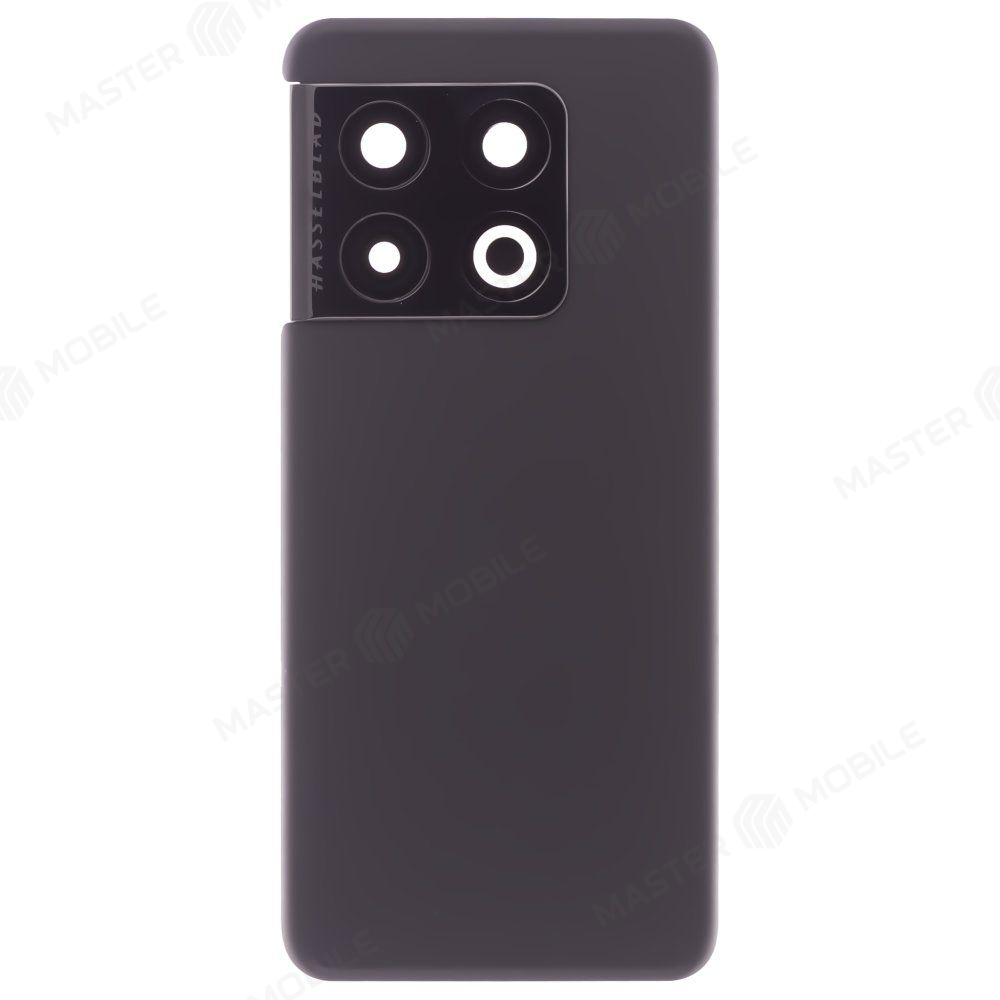 Задняя крышка для OnePlus 10 Pro (черный) (в сборе со стеклом камеры) (ORIG100)