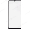 Стекло модуля для Samsung A315 Galaxy A31 + OCA (черный) (Premium) фото №1
