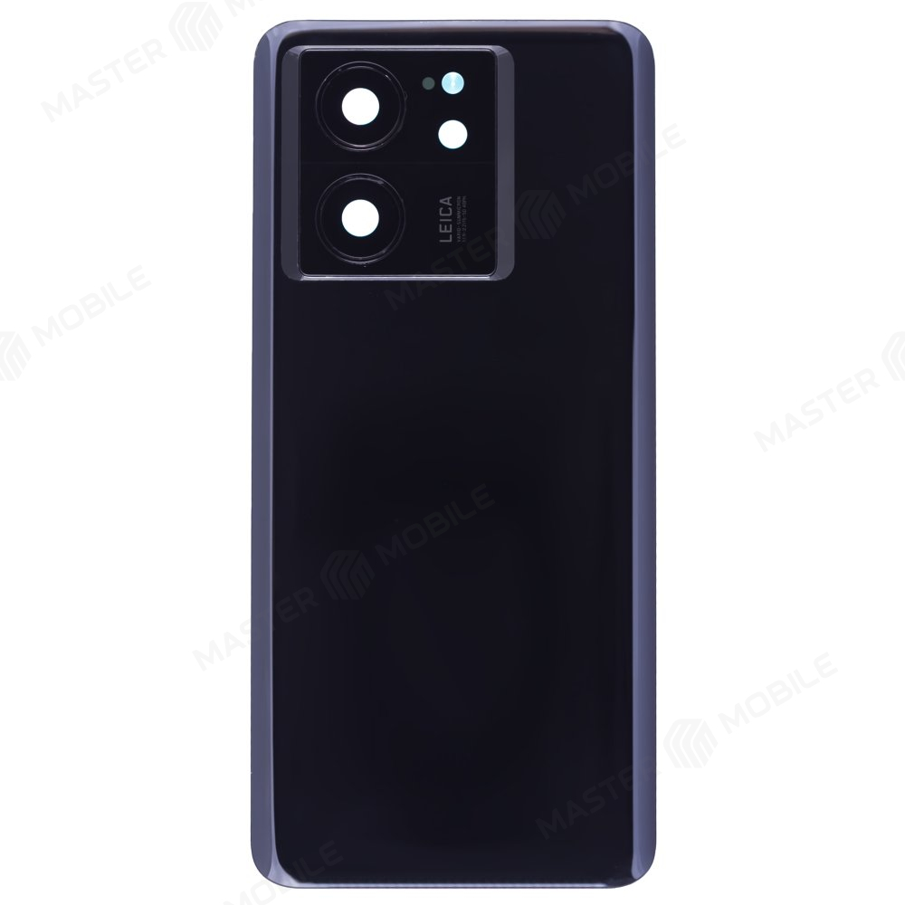 Задняя крышка для Xiaomi 13T (2306EPN60G) / 13T Pro (23078PND5G) (черный) (в сборе со стеклом камеры)