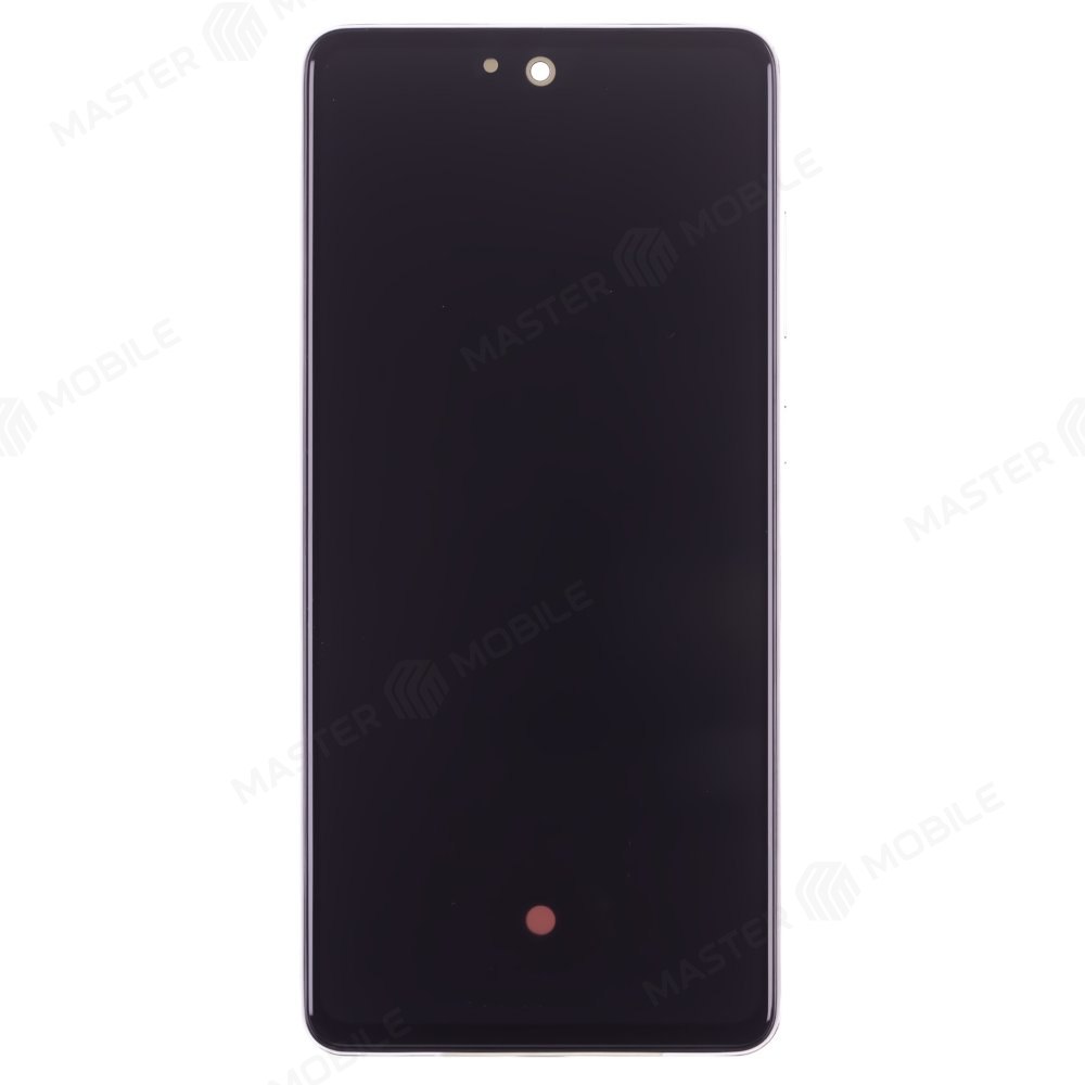 Дисплей для Samsung A725 Galaxy A72 + тачскрин (серебристый) (в рамке) (ORIG100) (SP)