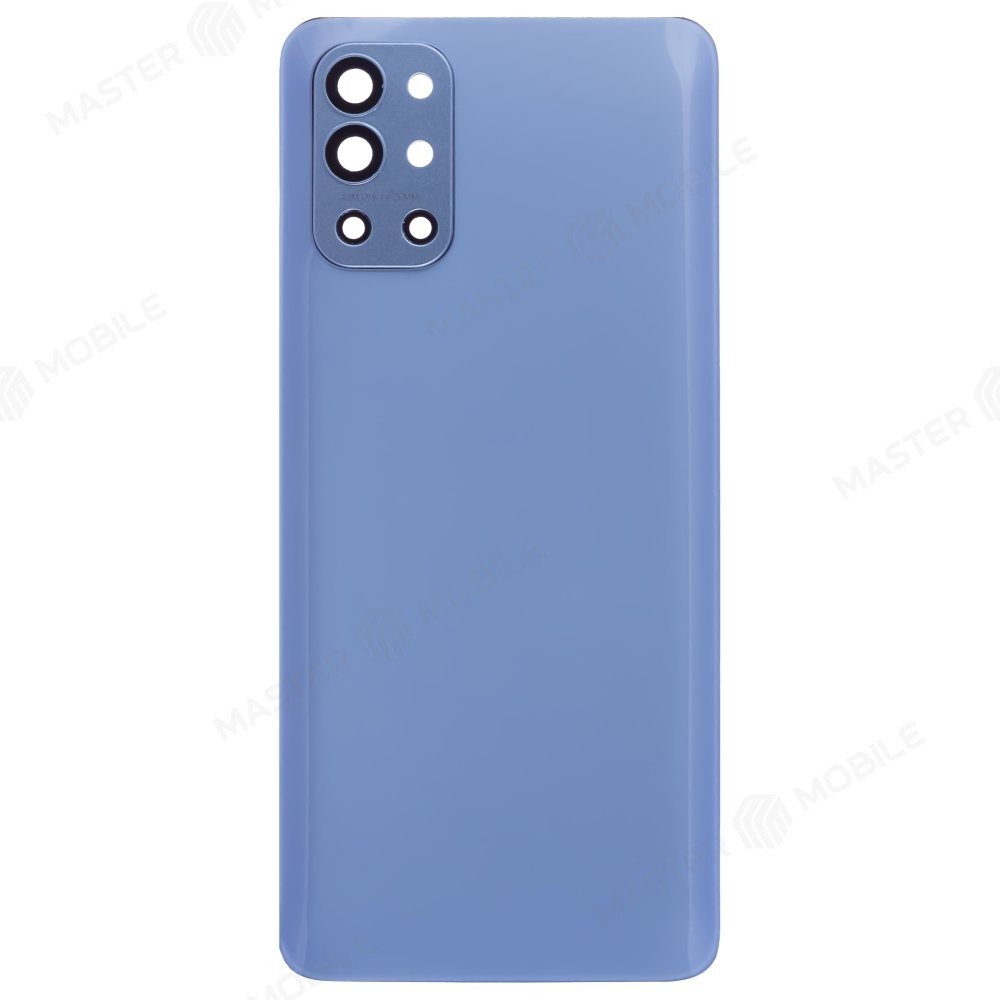 Задняя крышка для OnePlus 9R (синий) (в сборе со стеклом камеры)