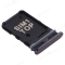 Держатель сим-карты для Samsung A805 Galaxy A80 (черный) фото №3