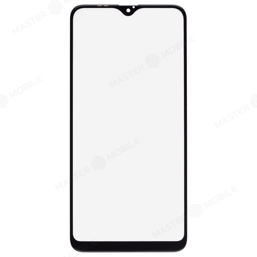 Стекло модуля для Samsung A105 Galaxy A10 / M105 Galaxy M10 + OCA (черный) (Premium)