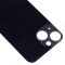 Задняя крышка для Apple iPhone 13 mini (черный) (с широким отверстием) (Premium) фото №3