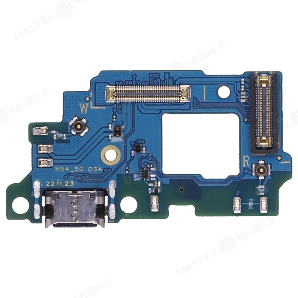 Нижняя плата для Samsung M546 Galaxy M54 5G с комп. + разъем зарядки + микрофон (ORIG100)