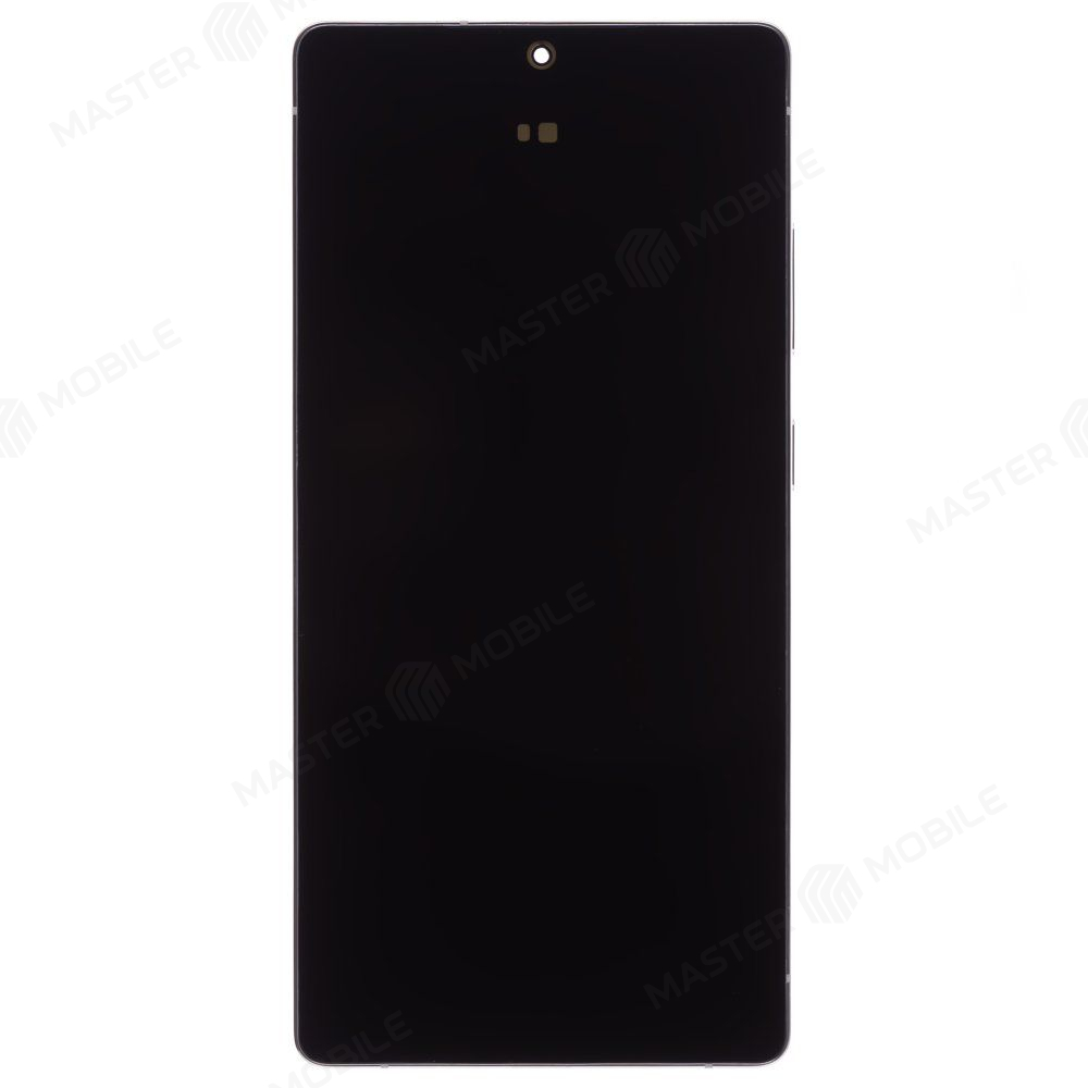 Дисплей для Samsung S938 Galaxy S25 Ultra + тачскрин (титановый) (в рамке) (ORIG100) (возможен дефект ЛКП)