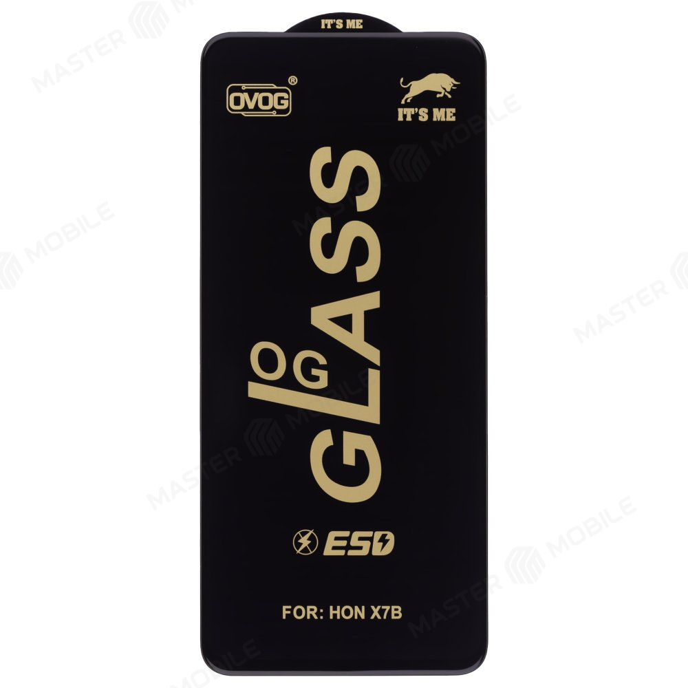 Защитное стекло OG Glass для Huawei Honor X7b (CLK-LX1) / Honor 90 Smart (CLK-NX1) (черный)