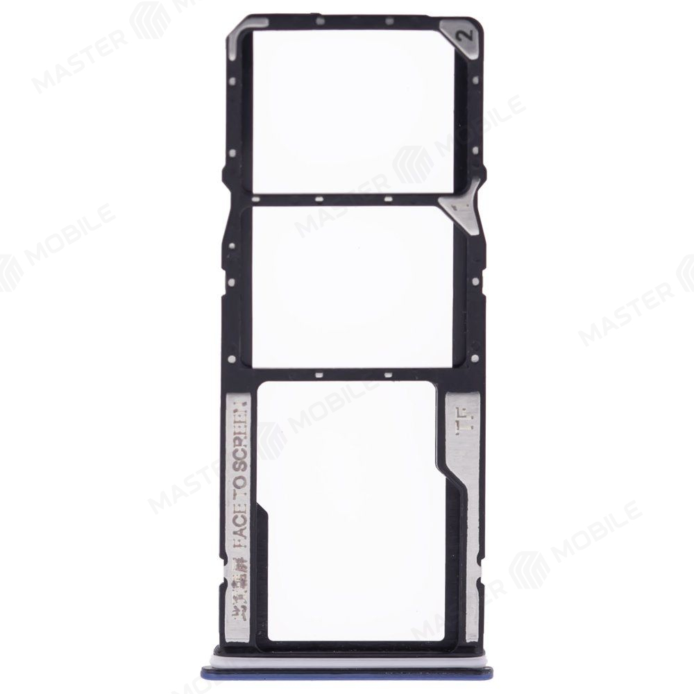 Держатель сим-карты для Xiaomi Redmi Note 11 4G (2201117TY/G) / Redmi Note 11S 4G (2201117SY/G) (синий)