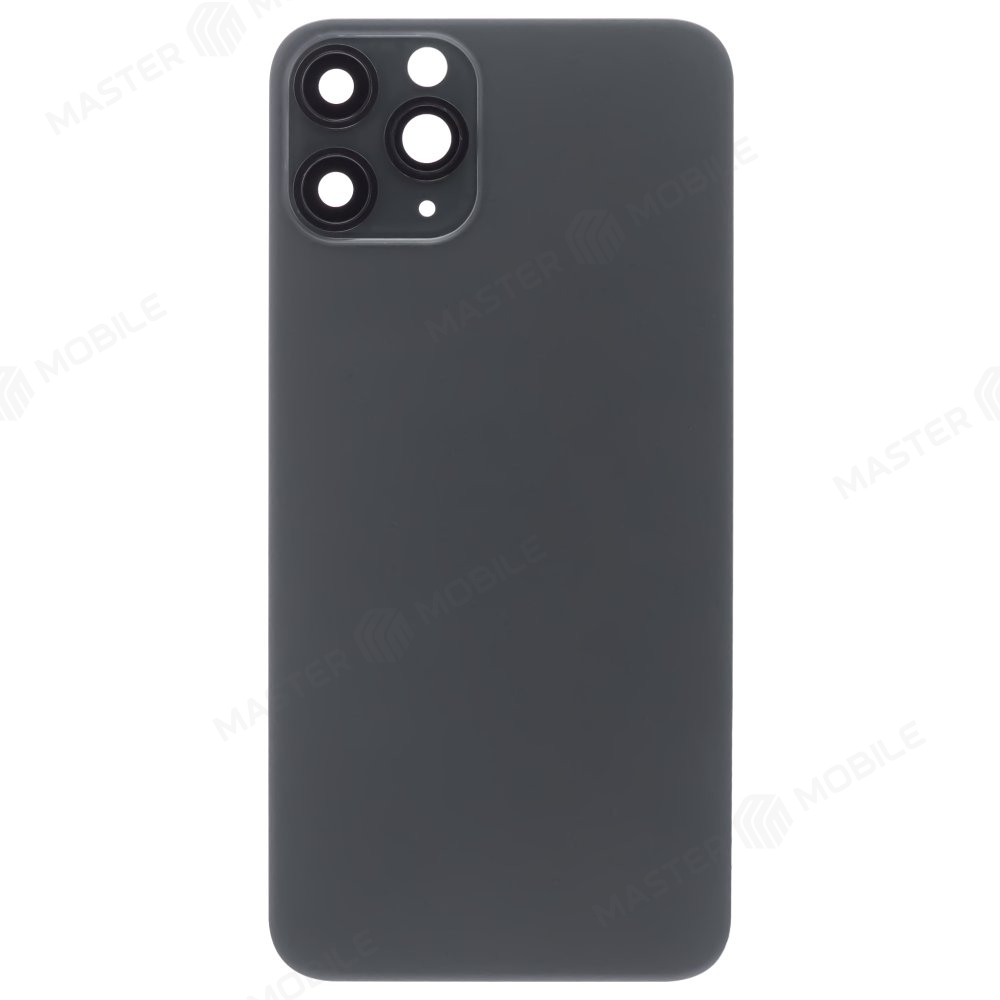 Задняя крышка для Apple iPhone 11 Pro (зеленый) (в сборе со стеклом камеры) (Premium)