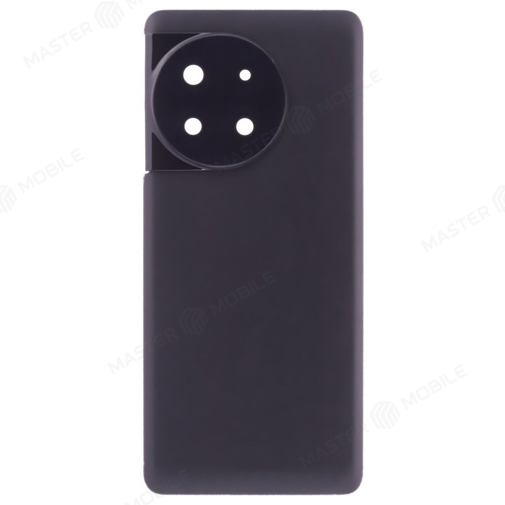 Задняя крышка для OnePlus 11R (PHK110) / Ace 2 (CPH2487) (черный) (в сборе со стеклом камеры)