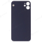 Задняя крышка для Apple iPhone 11 (черный) (с широким отверстием) (Premium) фото №2