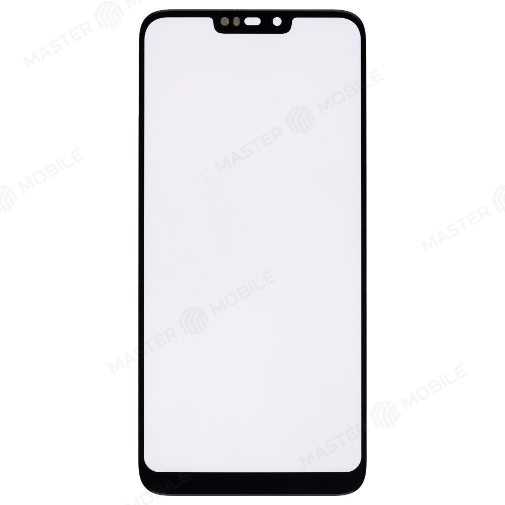 Стекло модуля для Huawei Honor 8C (BKK-AL10) + OCA (черный)