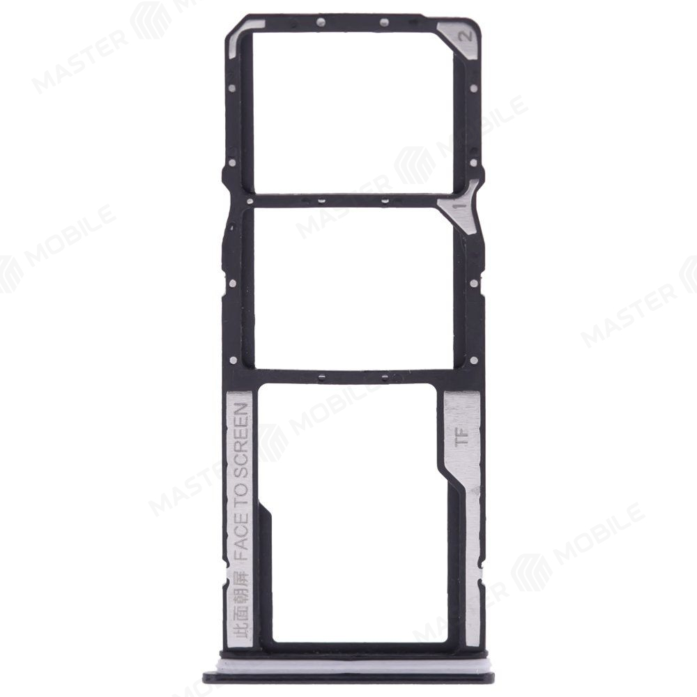 Держатель сим-карты для Xiaomi Poco C40 (220333QPG) (черный)
