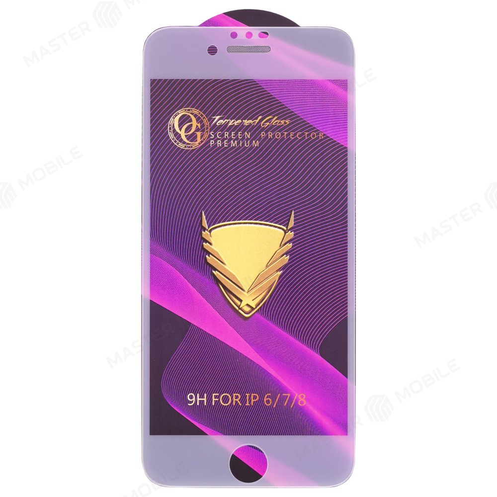 Защитное стекло OG Glass (3 в 1) для Apple iPhone 6 / iPhone 6s (белый)
