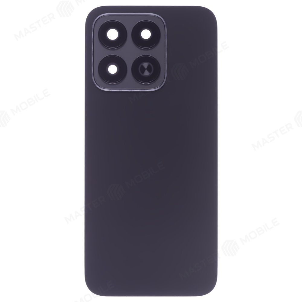 Задняя крышка для Huawei Honor X8c (ABR-LX1) (черный) (в сборе со стеклом камеры)