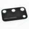 Стекло задней камеры для Huawei Honor 9A (MOA-LX9N) (без рамки) (черный) фото №1