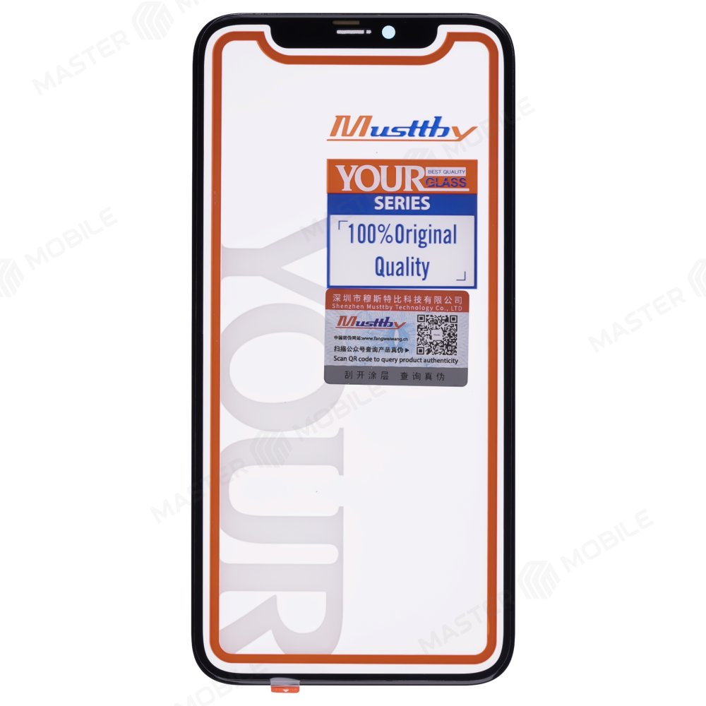 Стекло модуля для Apple iPhone 11 Pro + OCA (Musttby) (Premium)